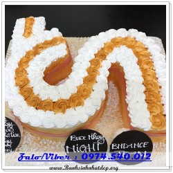 Mẫu Bánh Sinh Nhật Đẹp - A383